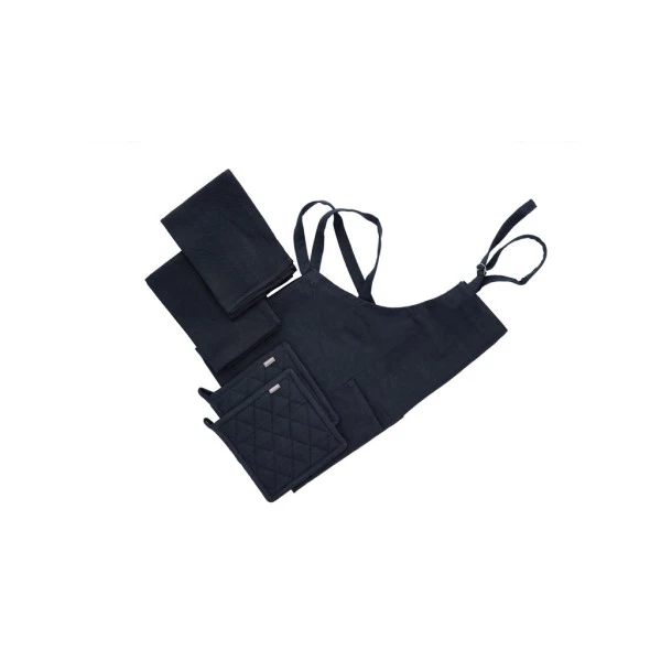 Rengøring Lækkert Tekstilsæt 5 Dele (Grafit) 1 Rengøring Lækkert Tekstilsæt 5 Dele (Grafit)