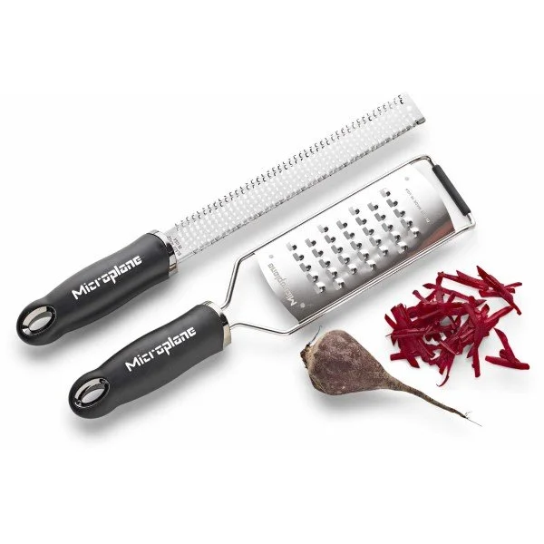 Rivejern Og Mandolinjern Microplane Gourmet Rivejern Sæt 2 Rivejern Og Mandolinjern Microplane Gourmet Rivejern Sæt - Billede 2