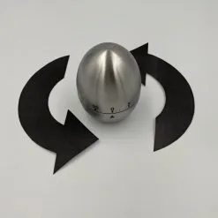 Minut Ure Minutur Rustfrit Stål -Køkkenudstyr IMG 6622