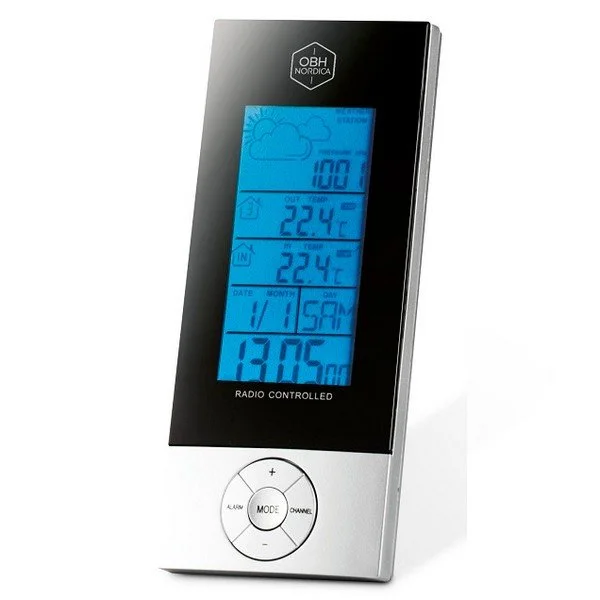 Ude/indetermometer Mm. OBH Nordica Vejrstation 1 Ude/indetermometer Mm. OBH Nordica Vejrstation