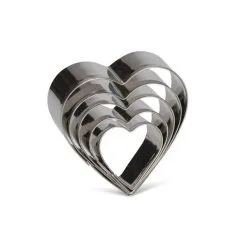 Udstikkerforme &amp; Bageringe Patisse Udstikkersæt – Hjerter